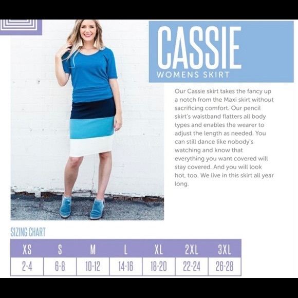 NWT LuLaRoe Cassie skirt, red w/black stripes, M - Picture 7 of 8